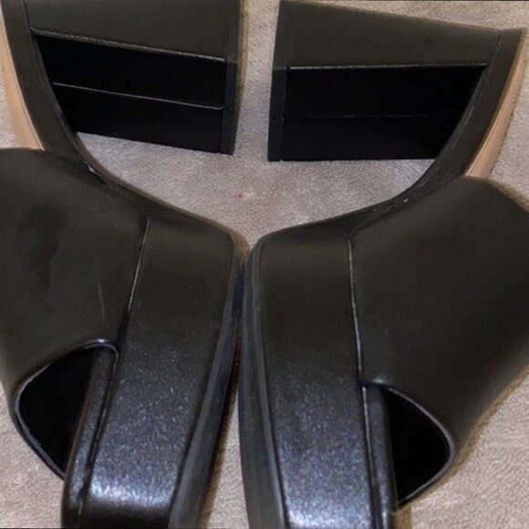 A New Day Heels Black Harlow Mule - Picture 7 of 8